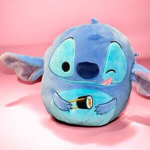 Disney Stitch Squishmallows Sushi Chopsticks Plush Lilo & Stitch Kellytoy 8"